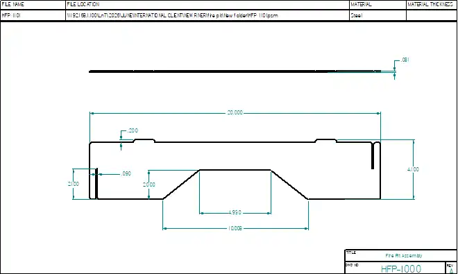 Tab and Slot Fire Pit Design & Manufacturing Documentation - Project Image 3