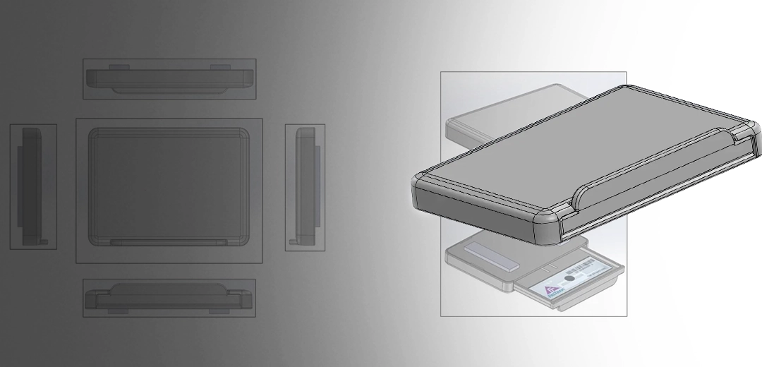 Transponder Sticker Enclosure Design & CAD Optimization Services