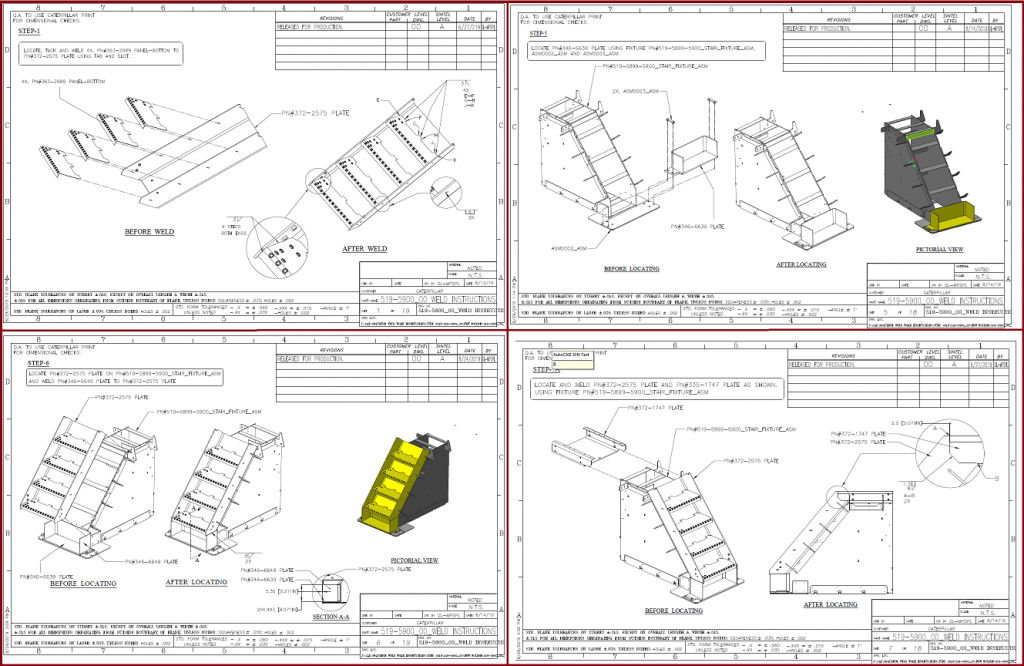 process drawings