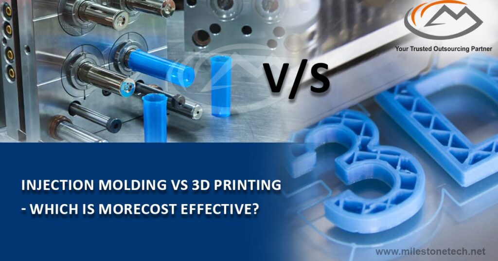 Injection Molding vs 3D Printing - Which is more cost Effective?
